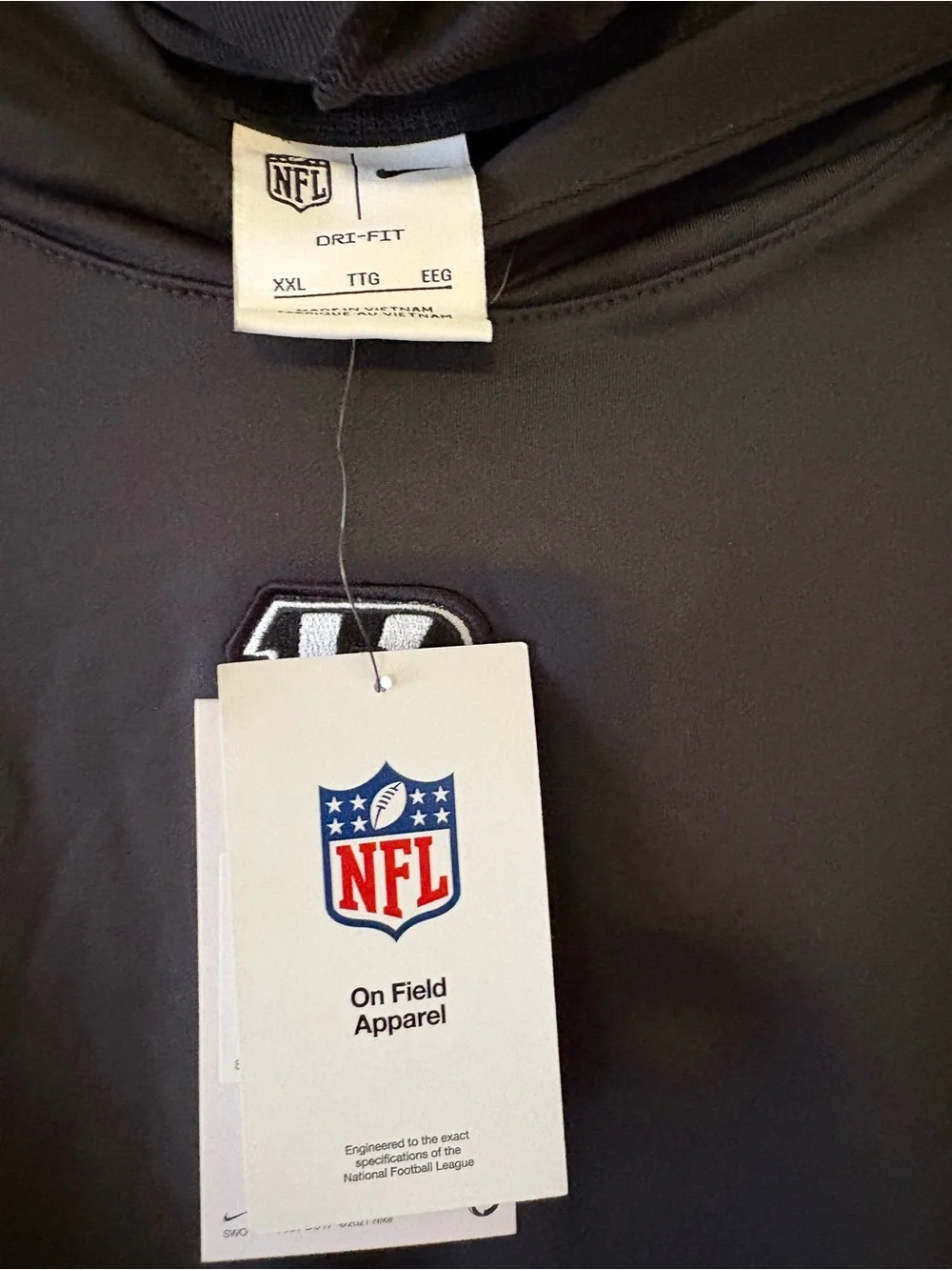 NFL Bengals On Field Women’s elevated Hooded Crewneck w/embroidered logo